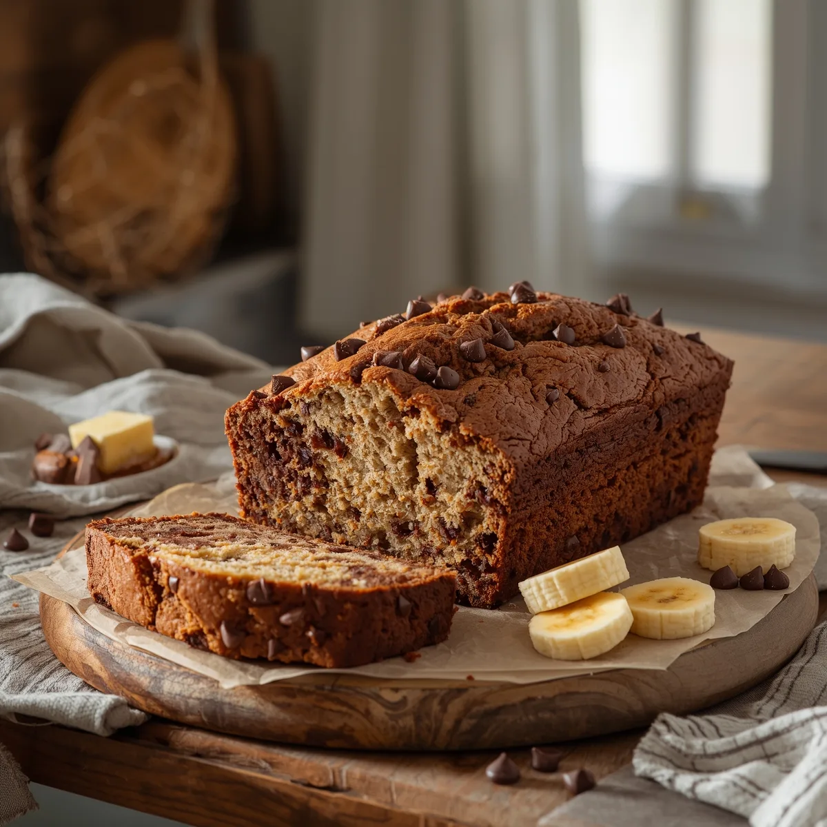 Chocolate Chip Banana Bread