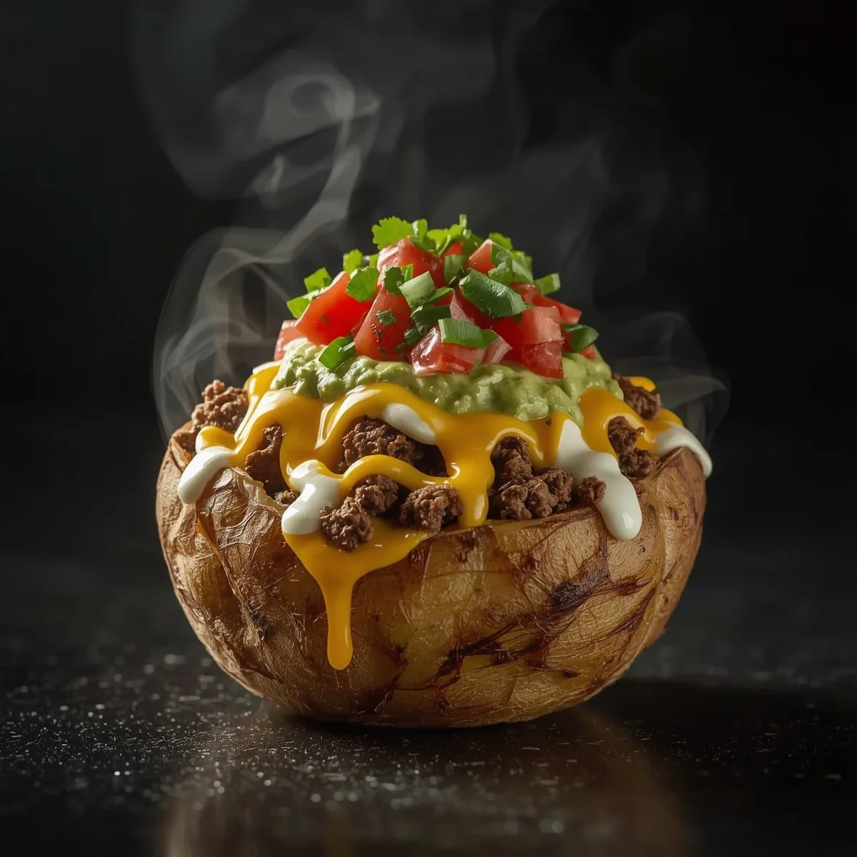 Loaded Potato Taco Bowl