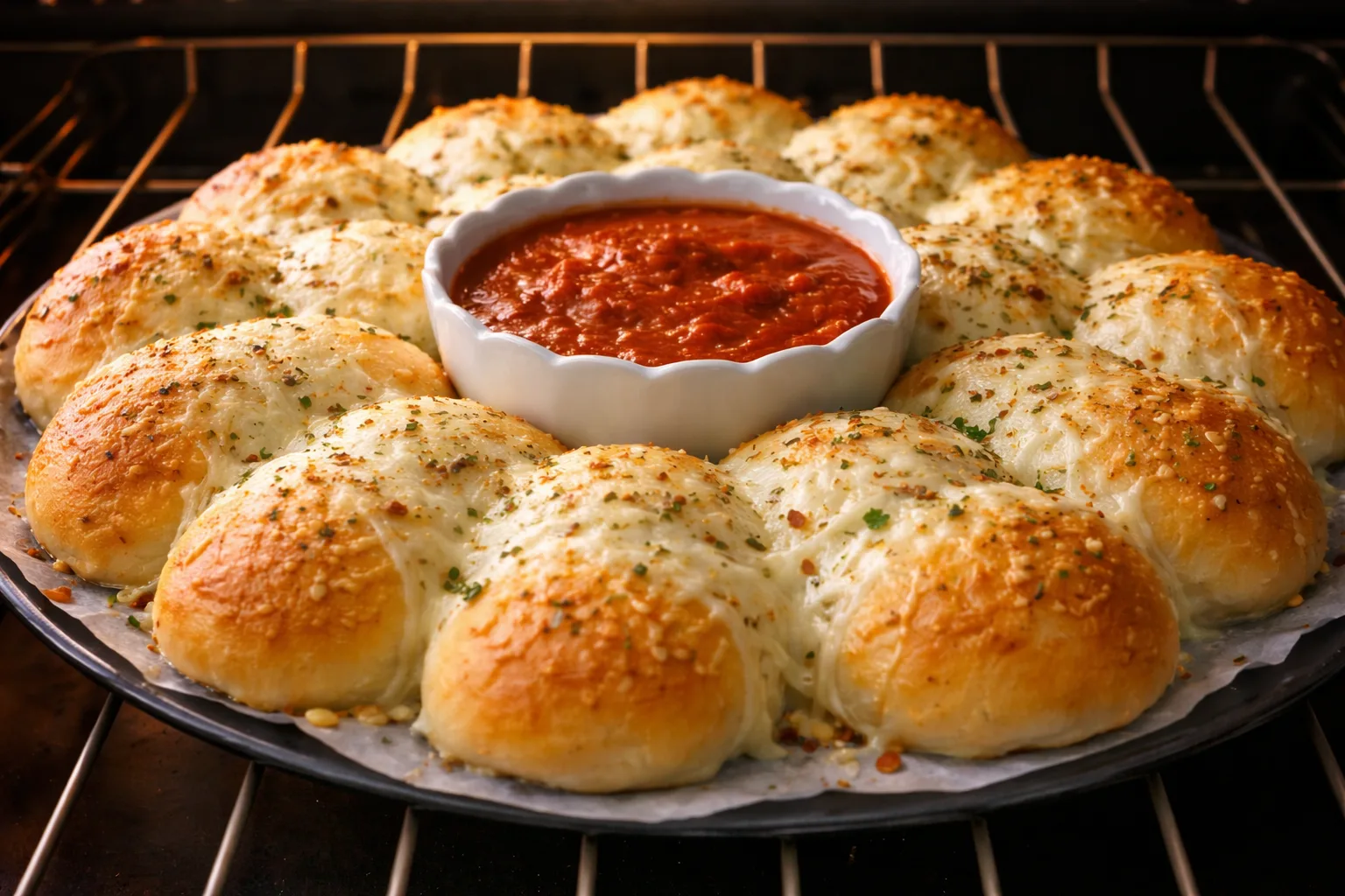 Cheesy Garlic Bread Rolls