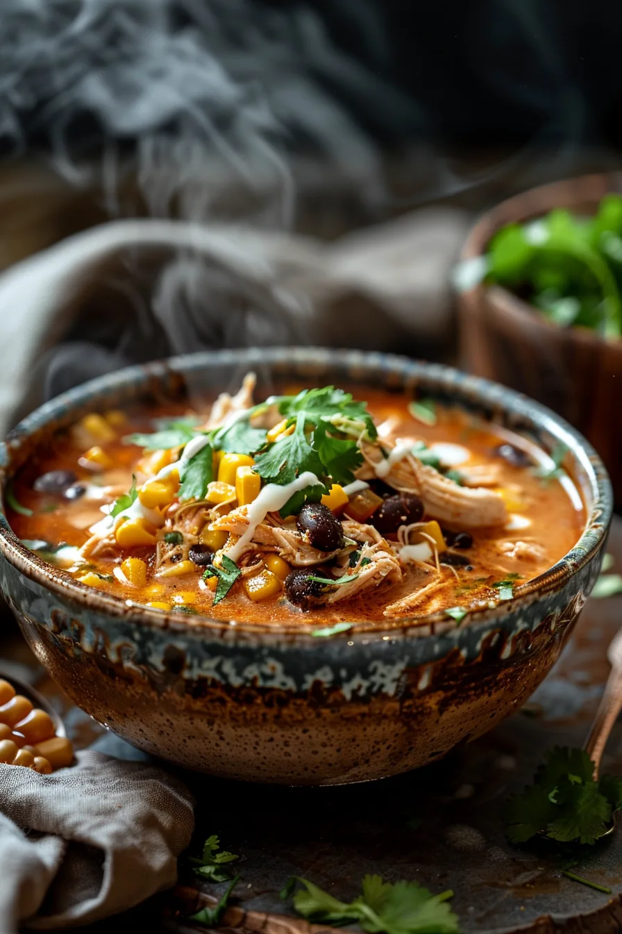 Creamy Chipotle Chicken Soup