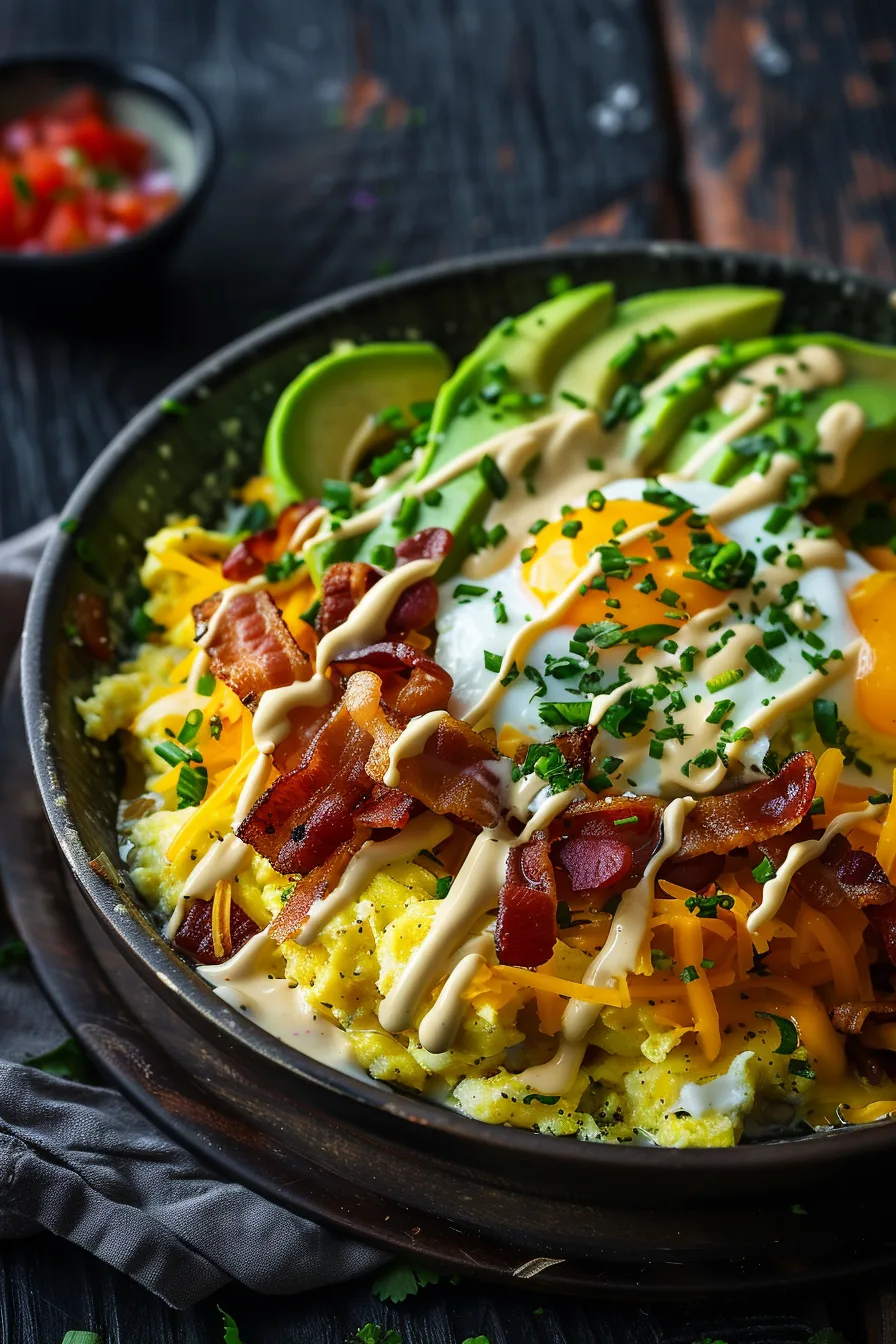 Hash Brown Breakfast Bowls