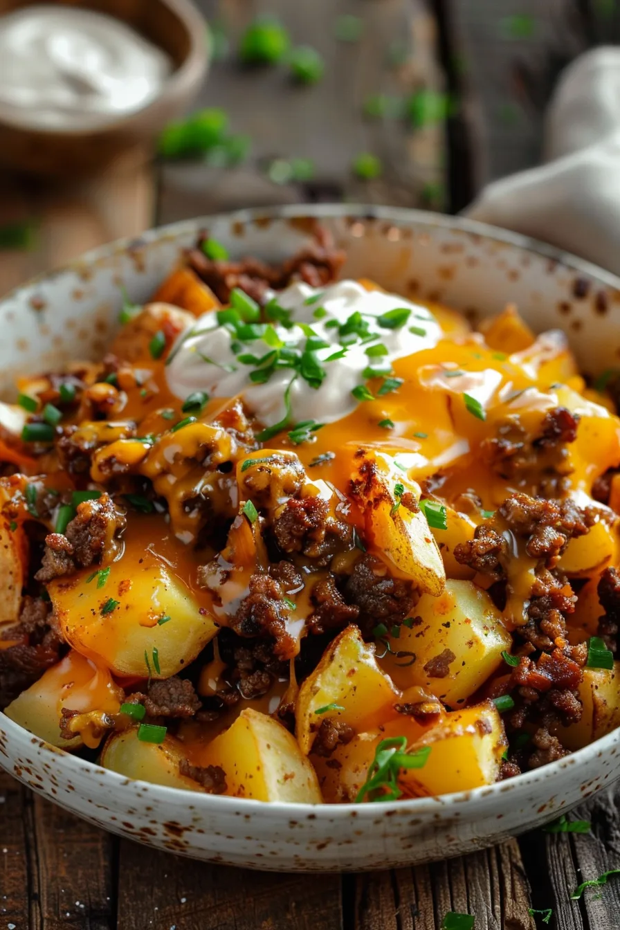 Ground Beef Hot Honey Bowl: A Sweet and Spicy Comfort Classic
